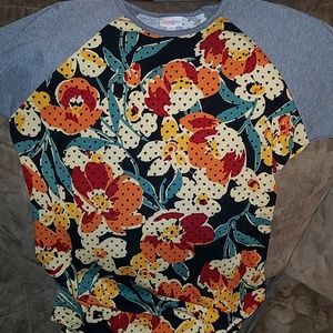 Lularoe randy baseball tee